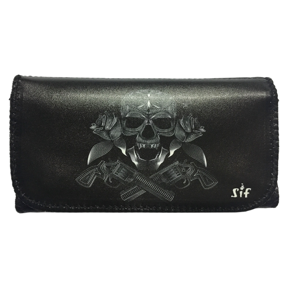 Καπνοθήκη Sif PU Leather – Skull